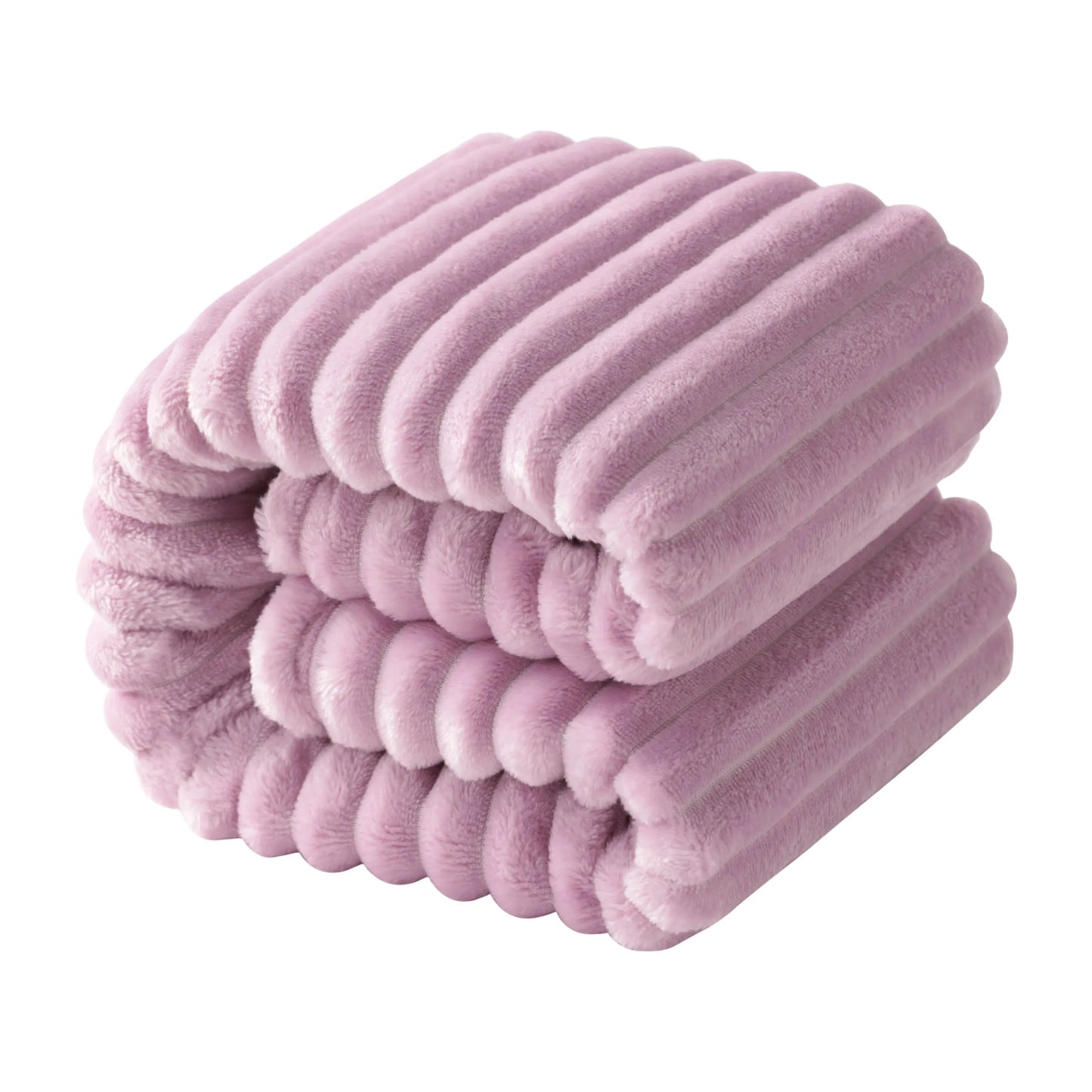 Ntbay Plush Flannel Fleece Blanket, Soft Lightweight Fuzzy Luxury Bed Blanket for Couch Sofa Bed