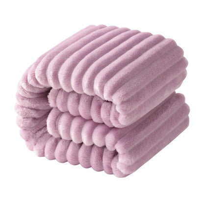 Ntbay Plush Flannel Fleece Blanket, Soft Lightweight Fuzzy Luxury Bed Blanket for Couch Sofa Bed