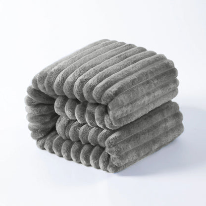 Ntbay Plush Flannel Fleece Blanket, Soft Lightweight Fuzzy Luxury Bed Blanket for Couch Sofa Bed