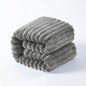 Ntbay Plush Flannel Fleece Blanket, Soft Lightweight Fuzzy Luxury Bed Blanket for Couch Sofa Bed