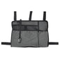 Walker Bag with Cup Holder Wheelchair Side Bag Waterproof Armrest Side Storage Bag for Adult Folding Walkers