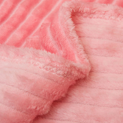 Ntbay Plush Flannel Fleece Blanket, Soft Lightweight Fuzzy Luxury Bed Blanket for Couch Sofa Bed